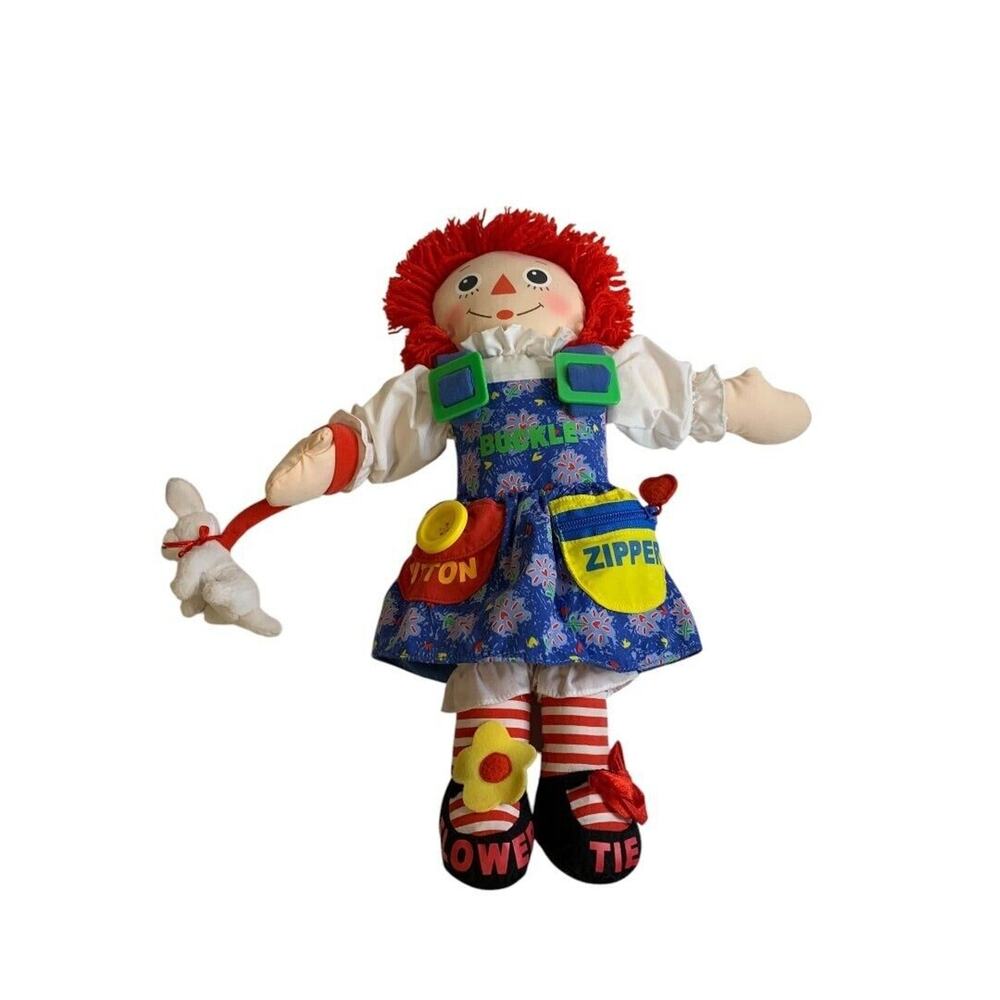 2002 Hasbro Dress Me Raggedy Ann 17 Inch Doll
